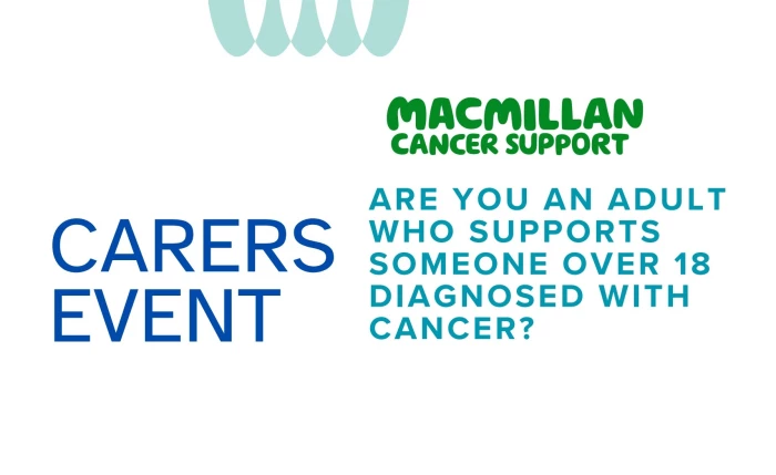 Carers Event at MacMillan Cancer Support Centre, Chesterfield Royal Hospital